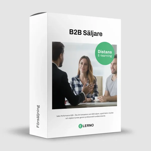 b2b säljare utbildning